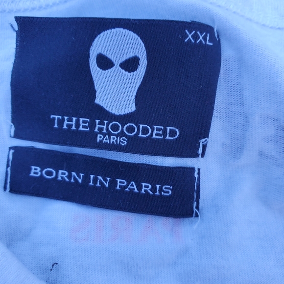 THE HOODED PARIS Embellished Tee Shirt - Picture 3 of 5